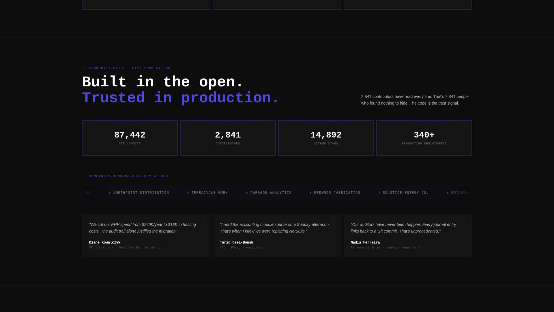 Openerp - Transparent Enterprise Landing Page Template