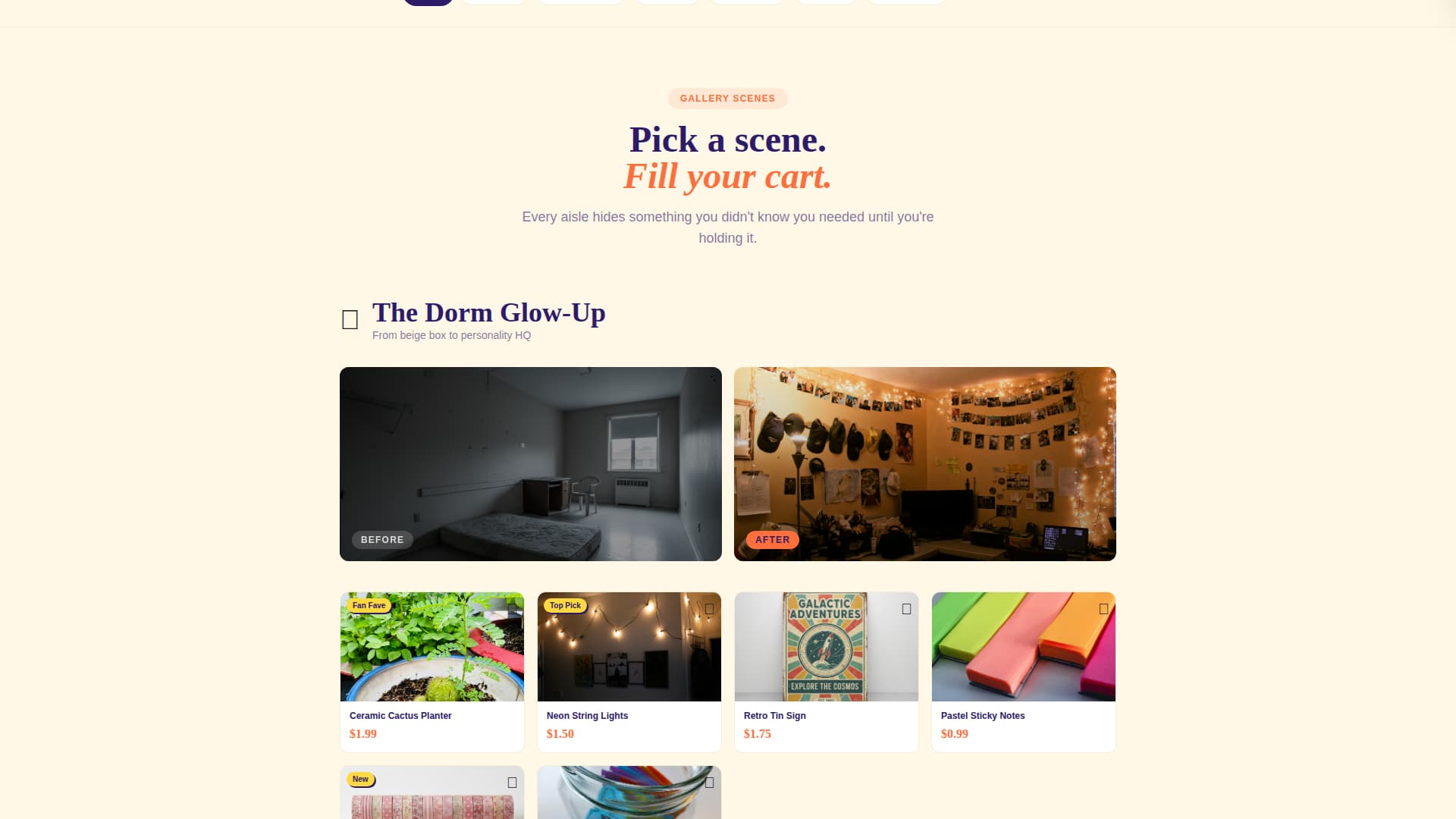 Haul - Vibrant Varietystore Landing Page Template