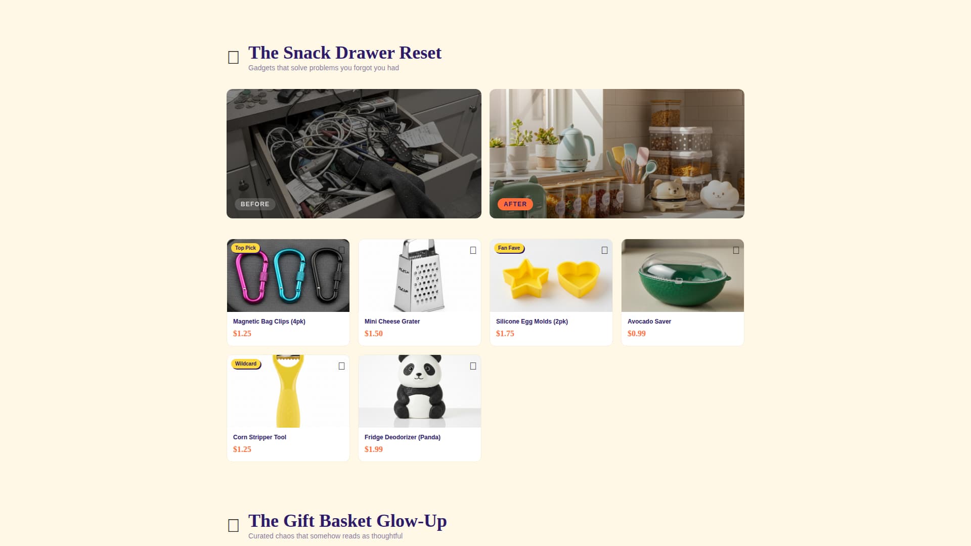 Haul - Vibrant Varietystore Landing Page Template