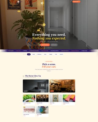 Haul - Vibrant Varietystore Landing Page Template