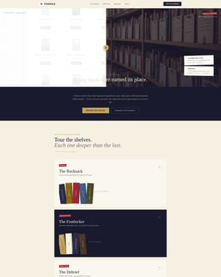 Foxhole - Curated Veteranowned Landing Page Template