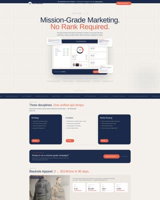 Tacticalbrand - Missiongrade Marketing Landing Page Template