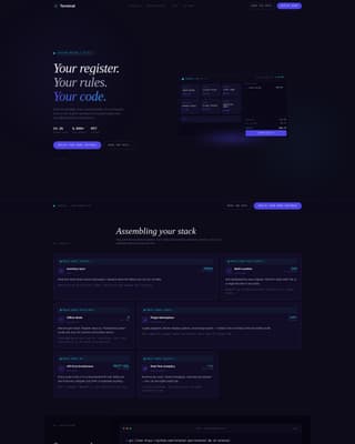 Checkout — Intelligent Point-of-Sale Landing Page Template