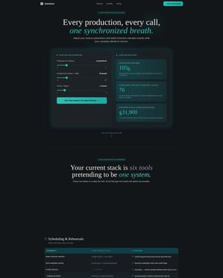 Overture - Dynamic Opera Landing Page Template