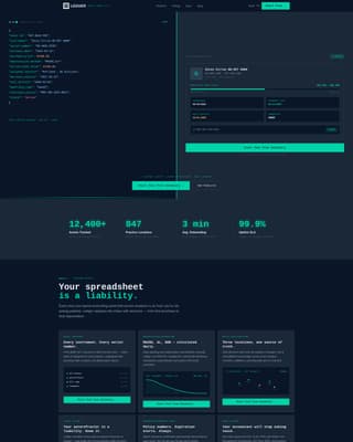 Optometry - Modern Asset Landing Page Template