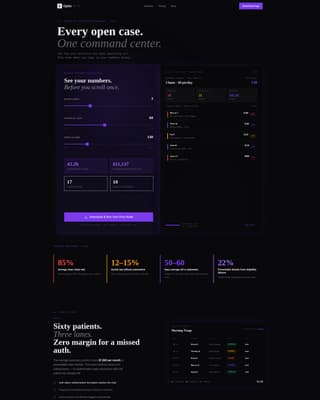 Optic - Powerful Optometry Landing Page Template