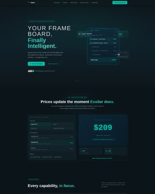 Optic - Intelligent Optometry Landing Page Template