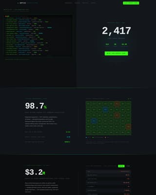 Optic - Precision Optometry Landing Page Template
