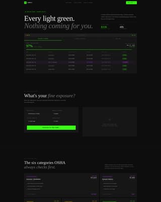 Comply - Powerful Optometrysafety Landing Page Template