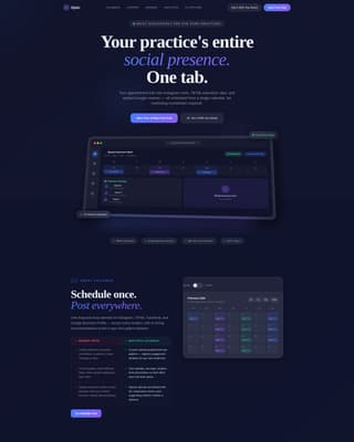 Vision — Elite Optical Services Landing Page Template