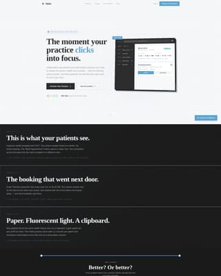 Prism — Results-Driven Contact Lens Landing Page Template