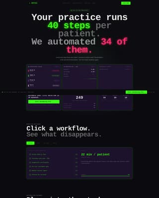 Optic - Automated Optometry Landing Page Template