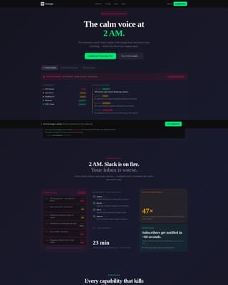 Outage - Powerful Status Landing Page Template