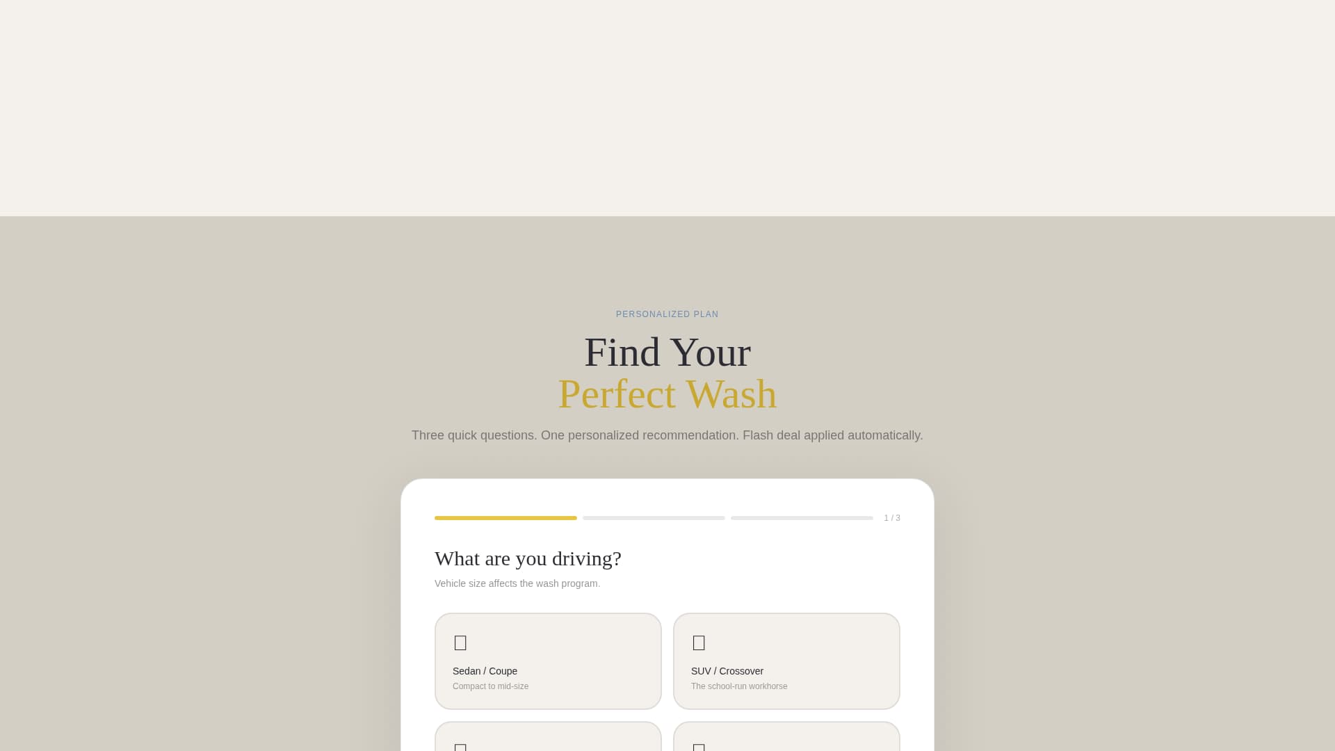 Suds - Touchless Carwash Landing Page Template
