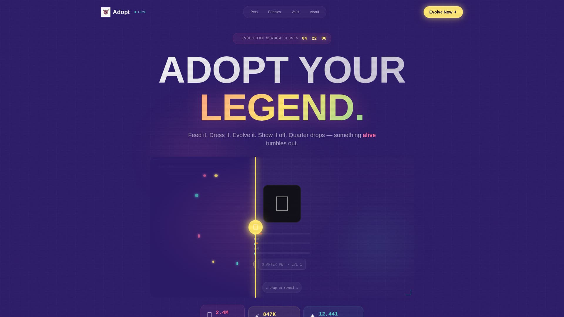 Adopt - Nostalgic Pet Landing Page Template