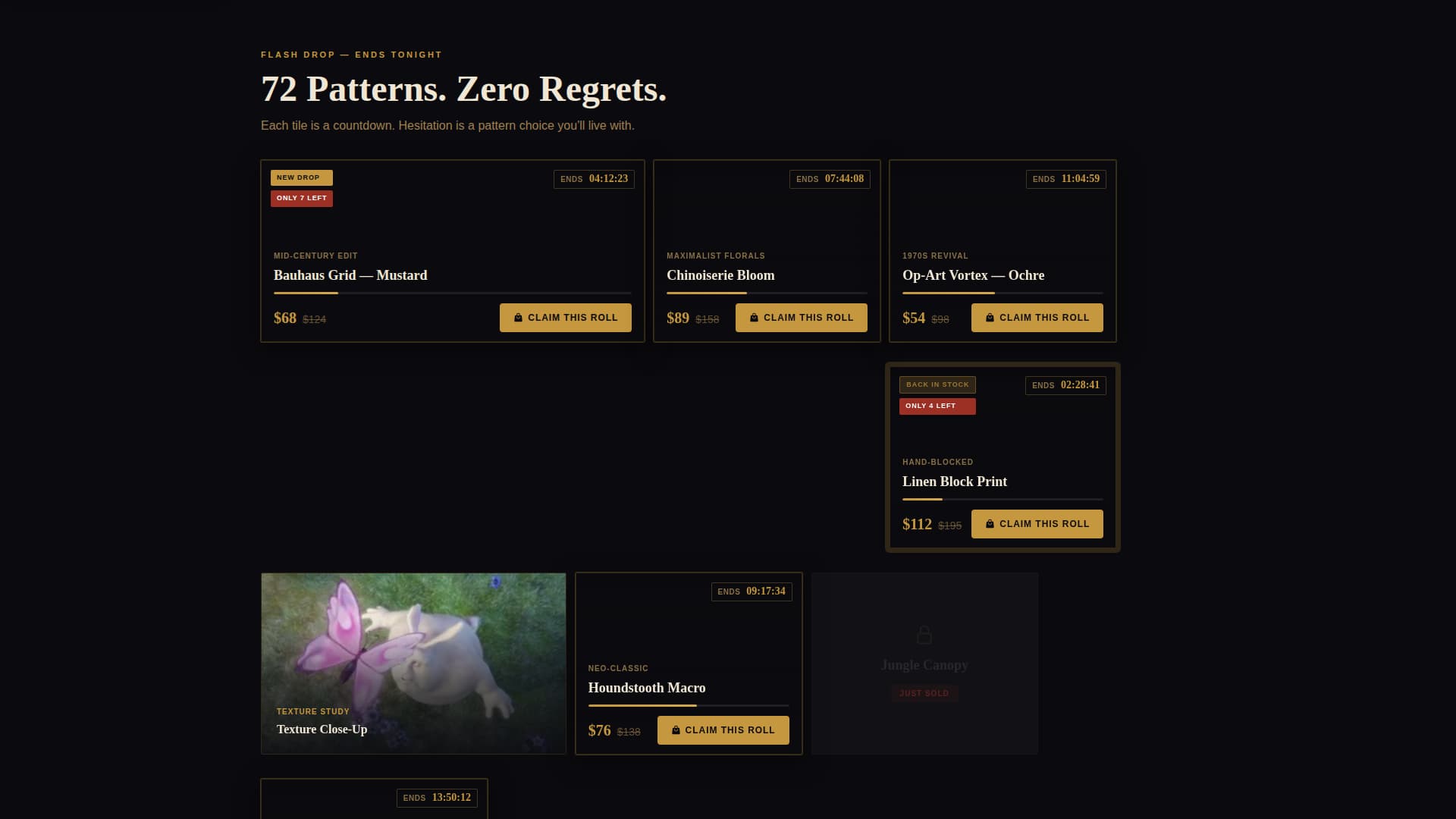 Papier - Bold Wallpaper Landing Page Template