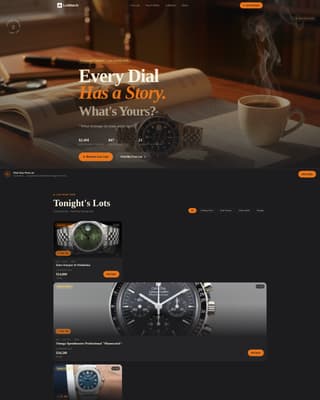 Lotwatch - Pulsedriven Auction Landing Page Template