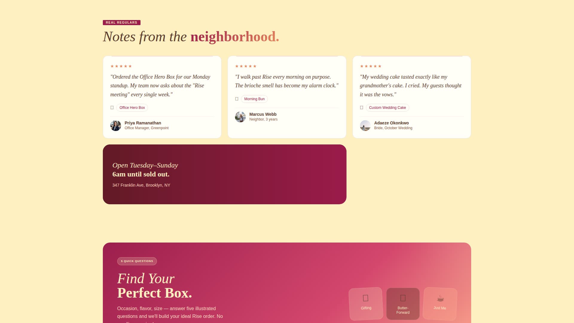 Leaven — Legendary Boulangerie Landing Page Template