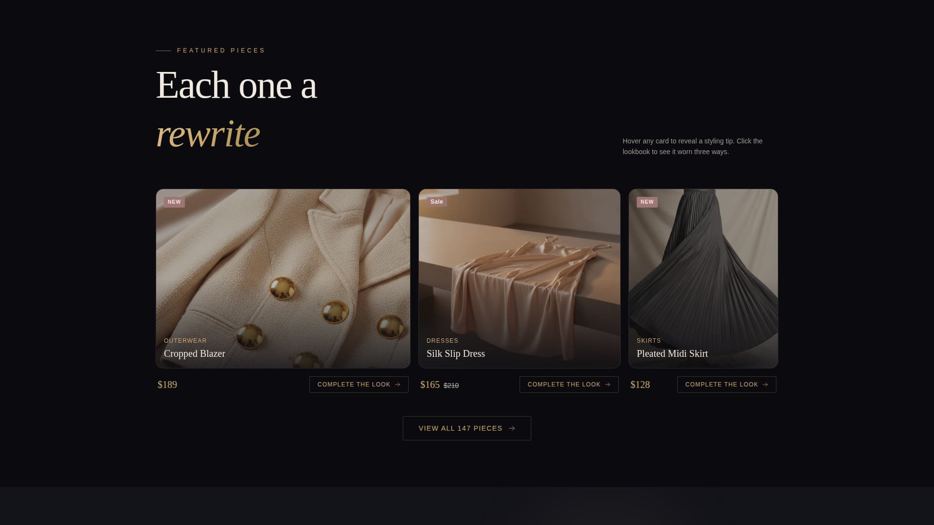 Drape - Elegant Fashion Landing Page Template