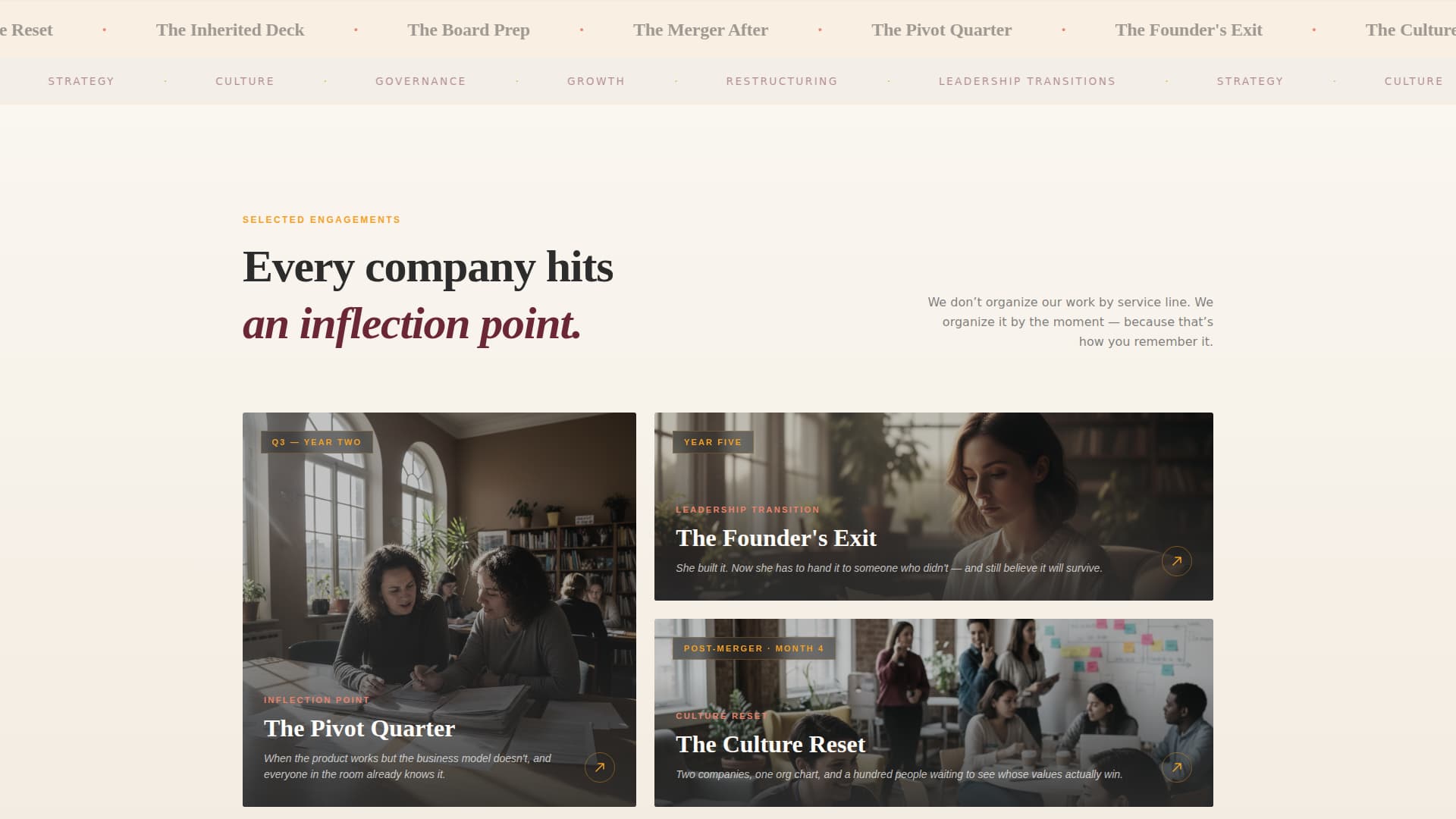 Counsel - Bold Consulting Landing Page Template