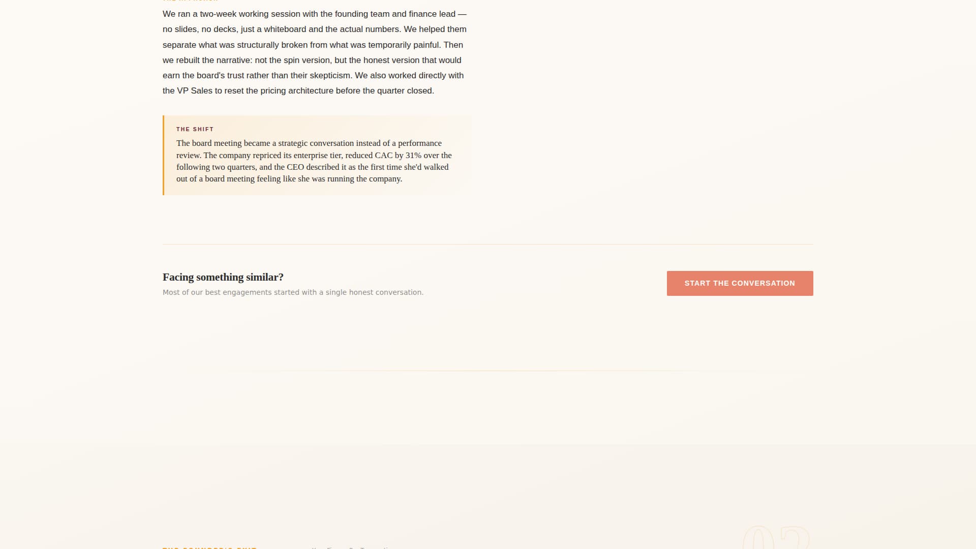 Counsel - Bold Consulting Landing Page Template