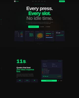 Inkwell - Precision Printshop Landing Page Template