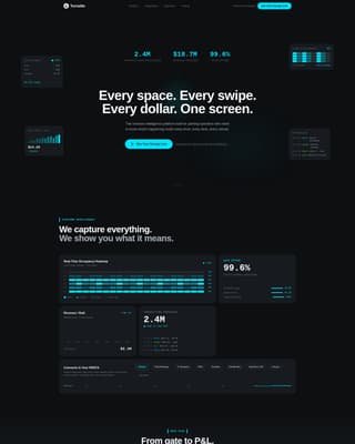Turnstile - Dynamic Parking Landing Page Template