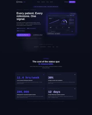 Nurture — Evidence-Based Child Development Landing Page Template