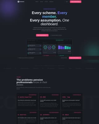 Vestment - Powerful Pensionmanagement Landing Page Template