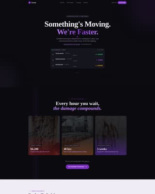 Swarm - Rapid Pestcontrol Landing Page Template