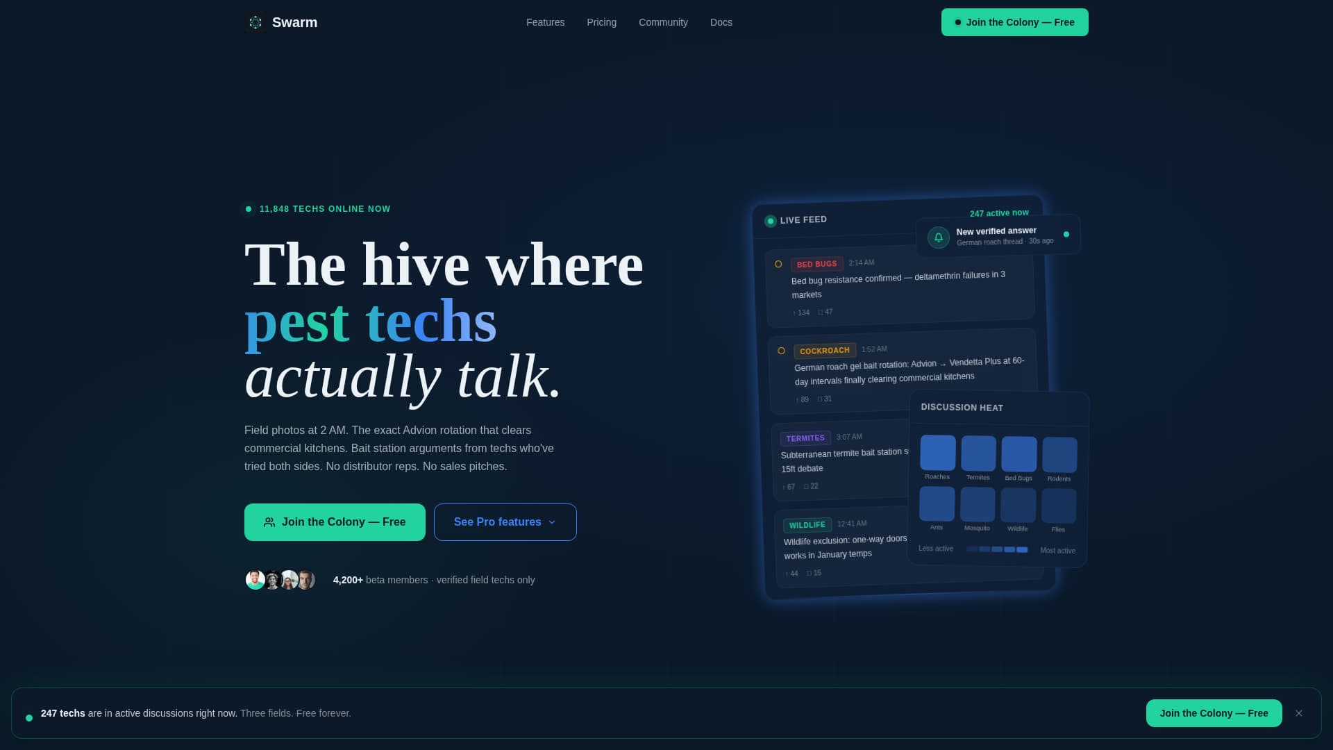 Pest - Modern Control Landing Page Template