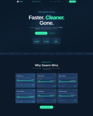 Guard — Professional Pest Control Landing Page Template
