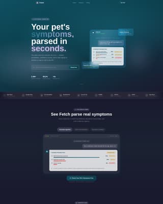 AI for Pet Care Reviews Website Template