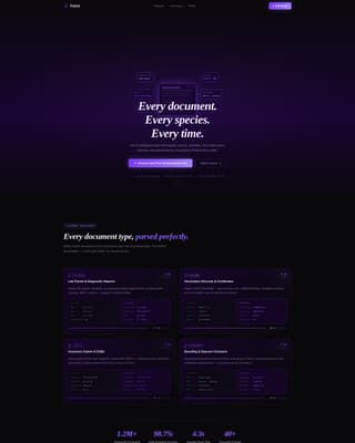 Fetch - Intelligent Veterinary Landing Page Template