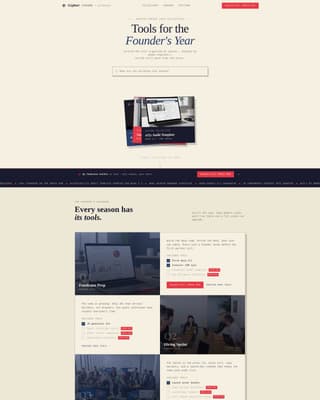 Cipher - Bold Womenowned Landing Page Template