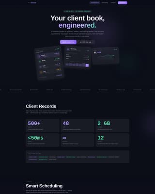 Bark — Comprehensive Pet Training Landing Page Template