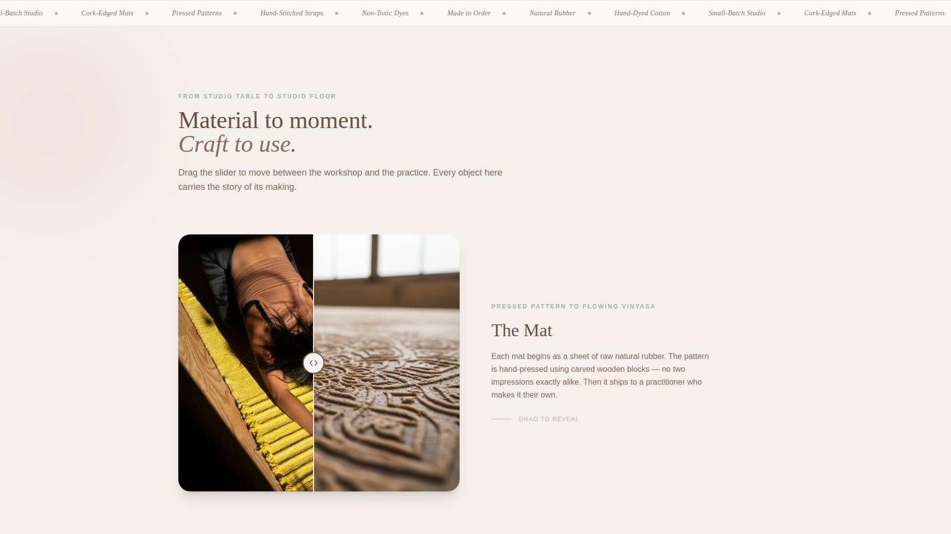 Asana - Handcrafted Yoga Landing Page Template