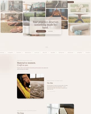 Asana - Handcrafted Yoga Landing Page Template