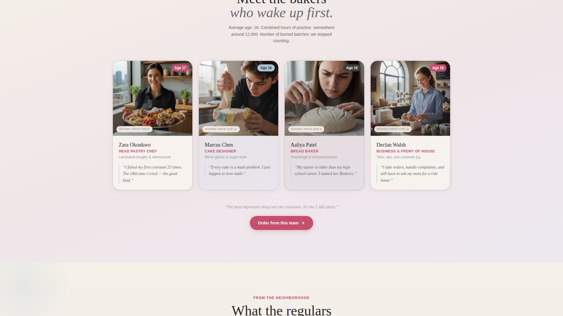 Knead — Heritage Artisan Bread Landing Page Template