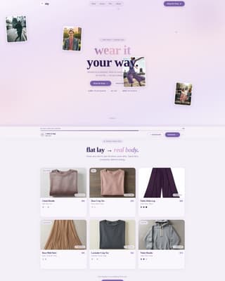 Drip - Trendsetting Streetwear Landing Page Template