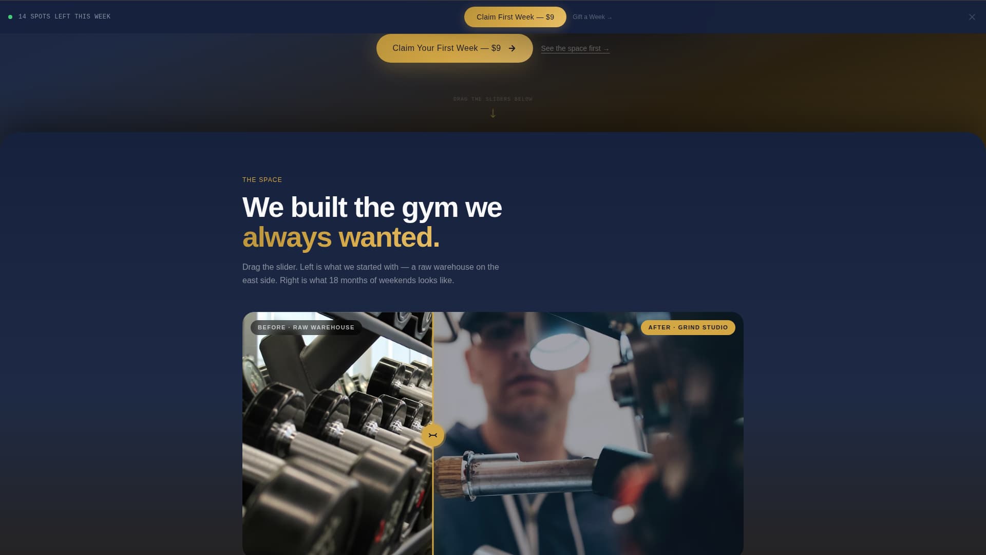 Burn — Intensity CrossFit Landing Page Template