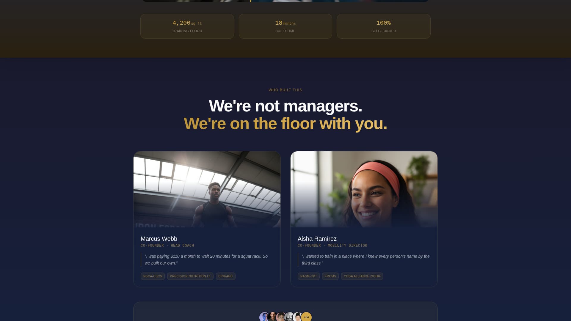 Burn — Intensity CrossFit Landing Page Template
