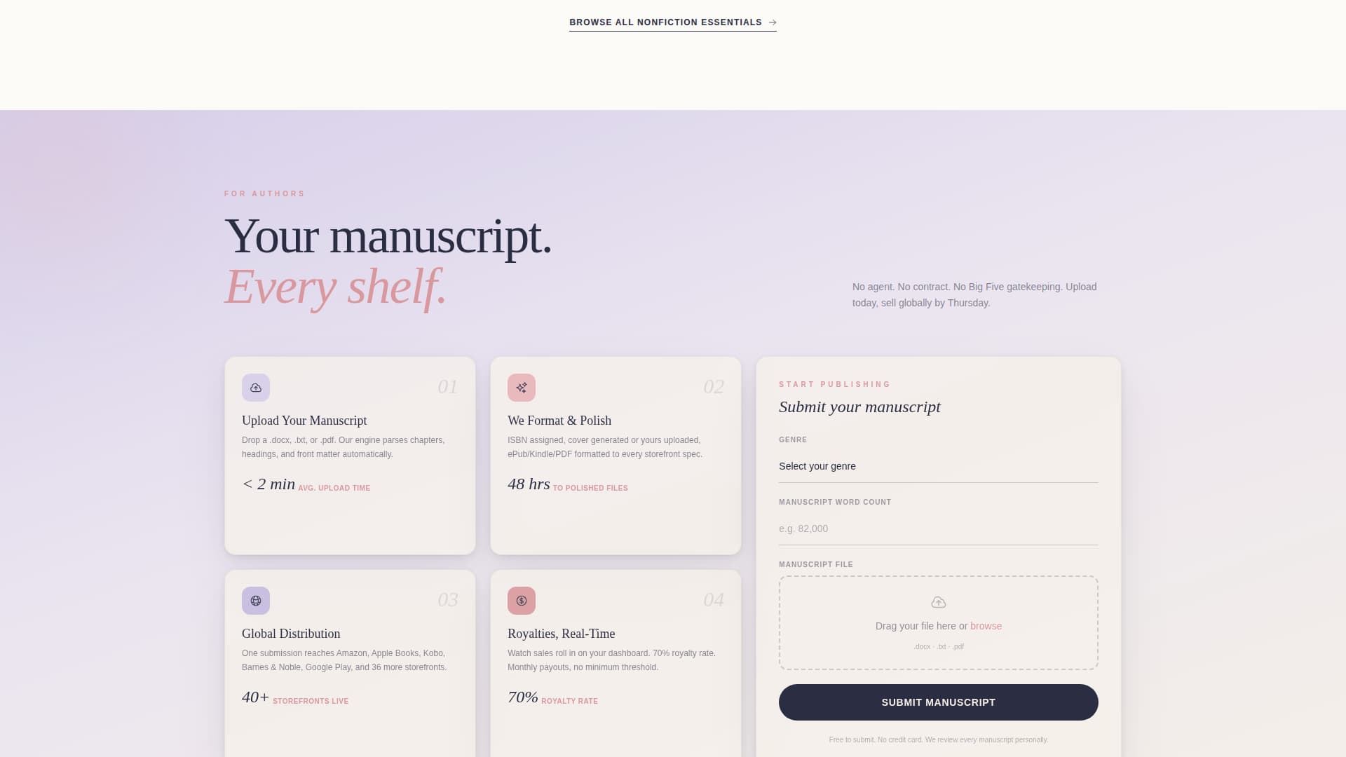 Audio - Highconverting & Landing Page Template