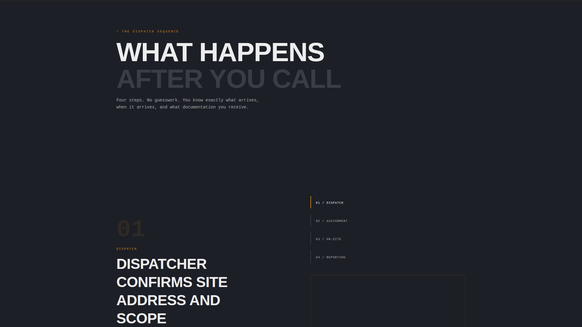 Sentry - Rapid Firewatch Landing Page Template