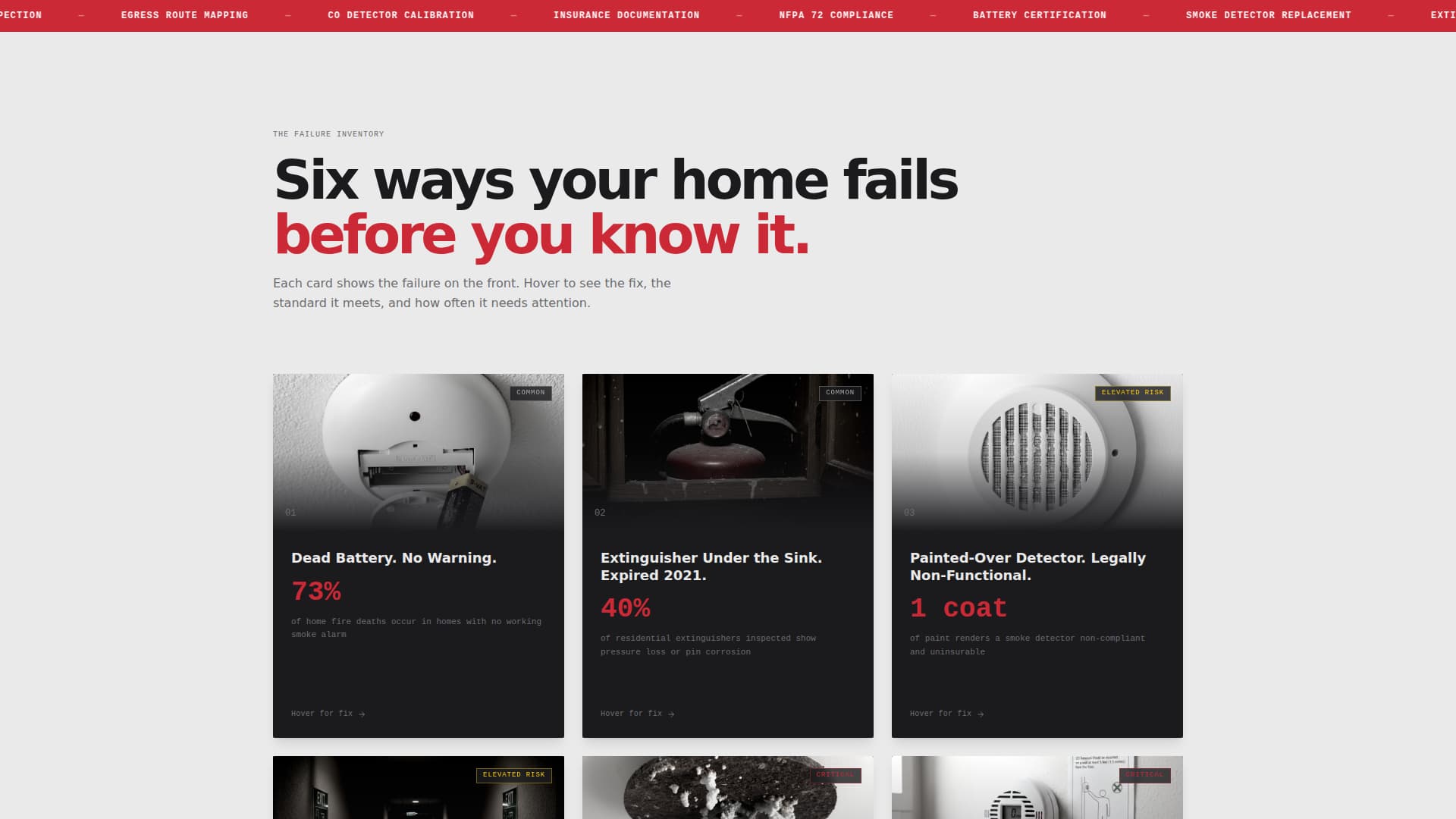 Aegis - Trusted Firesafety Landing Page Template