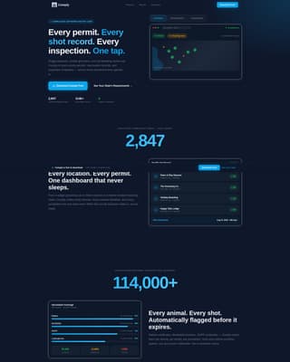 Comply - Powerful Petcare Landing Page Template