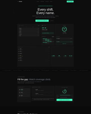 Roster - Powerful Petcare Landing Page Template