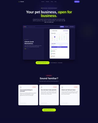 FurCare — Proven Pet Grooming Landing Page Template