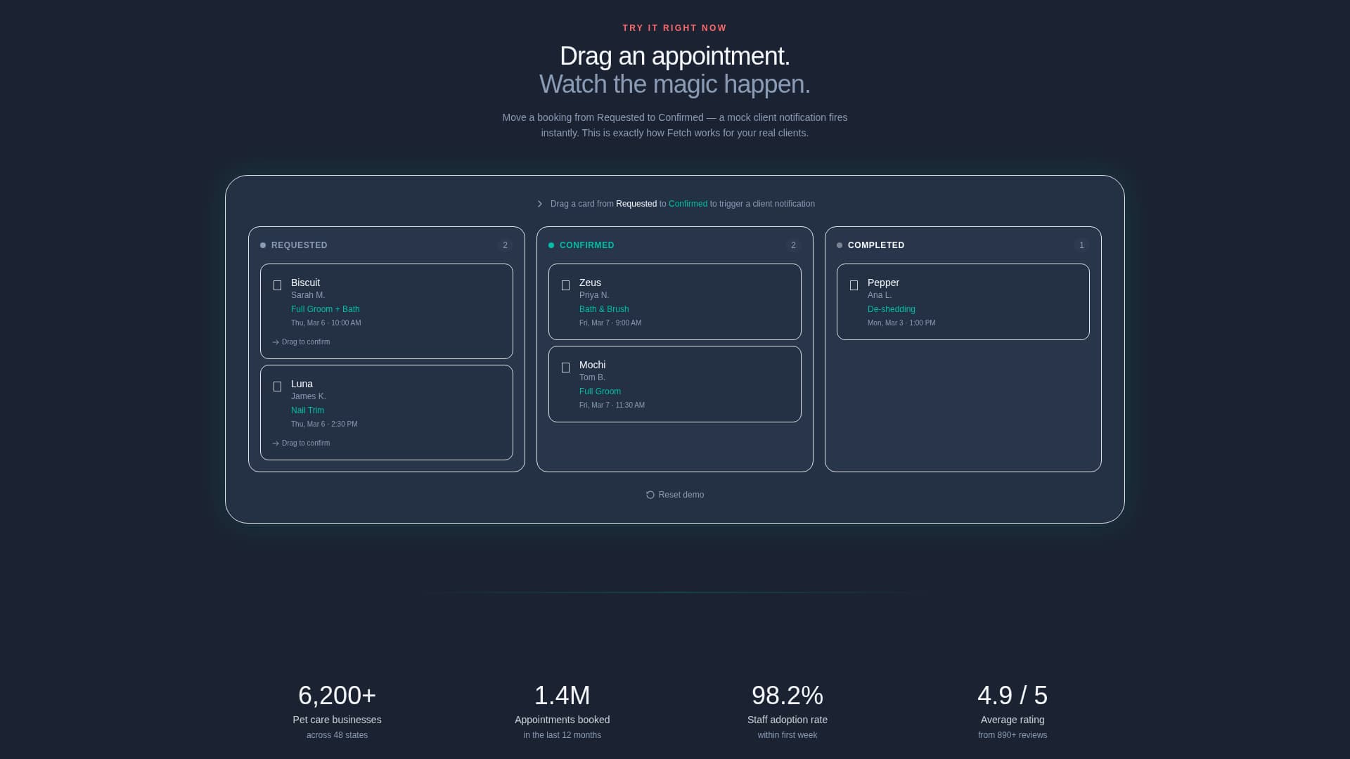 Companion — Trusted Animal Wellness Landing Page Template