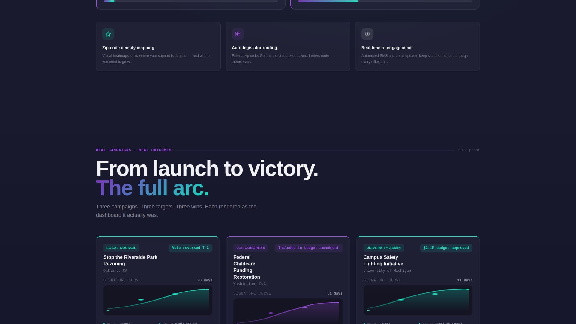 Petition - Powerful Advocacy Landing Page Template
